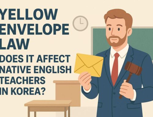 노란봉투법 시행, 우리 학원 원어민 강사 관리는 이대로 괜찮을까?